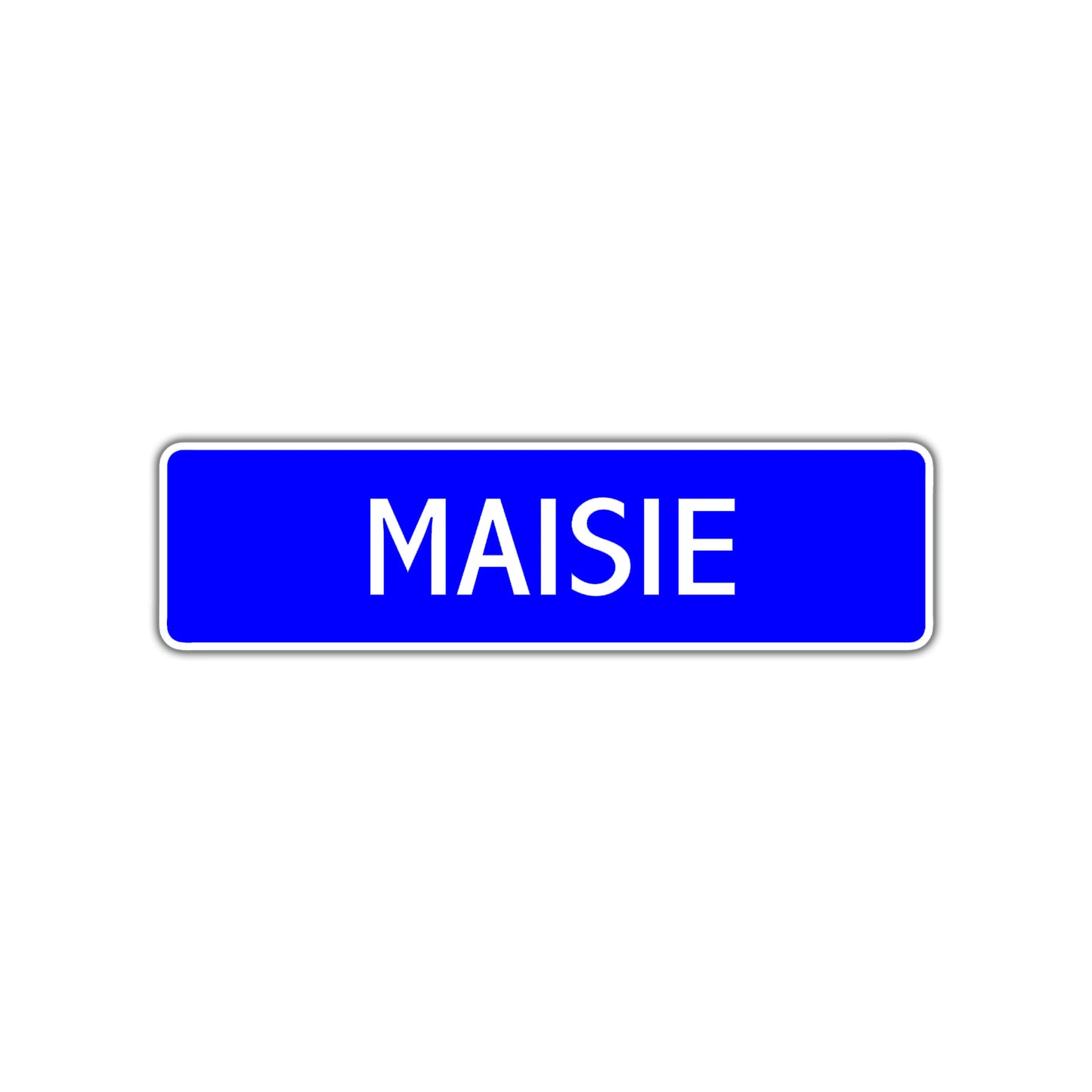Maisie Street Metal Sign Plate