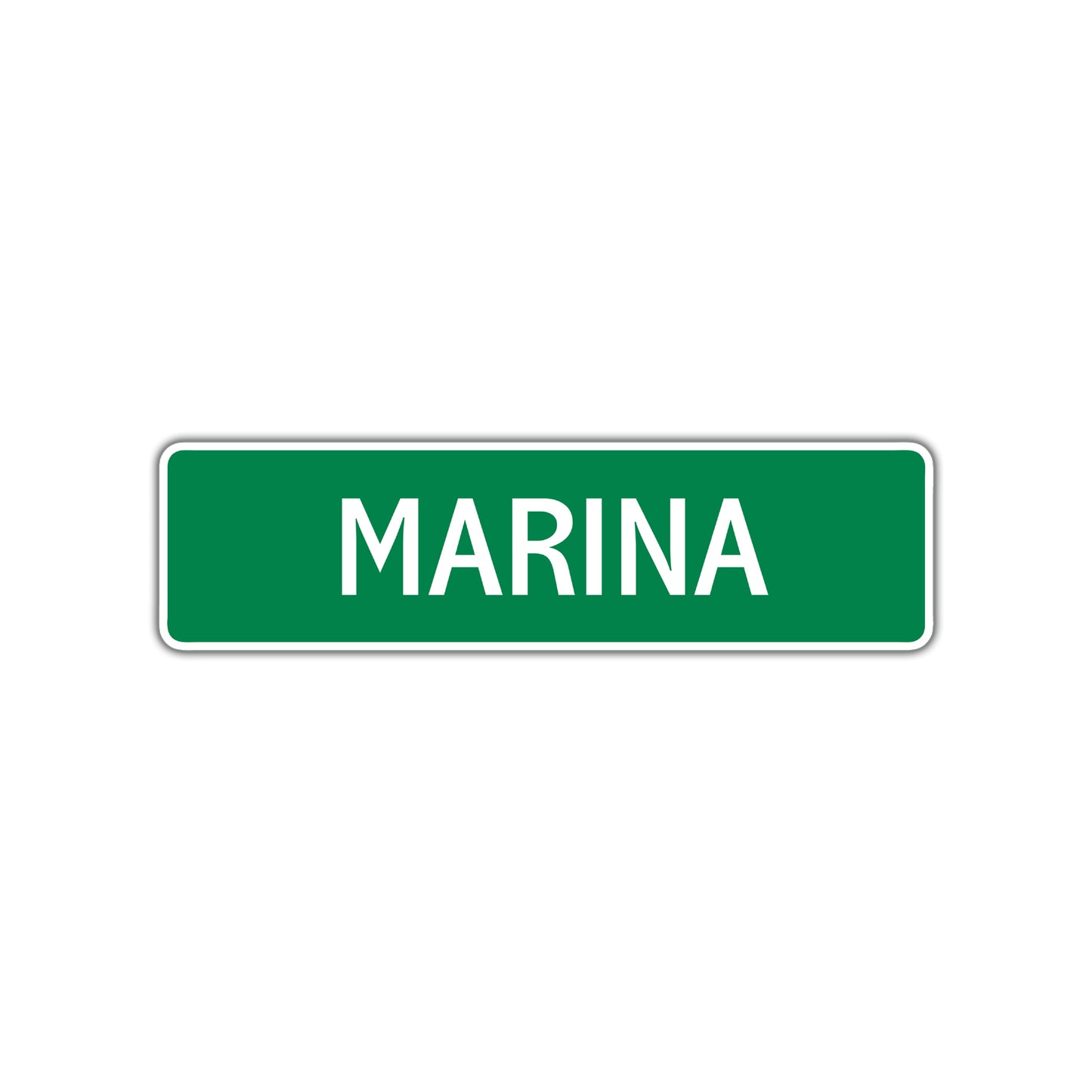 Marina Street Sign