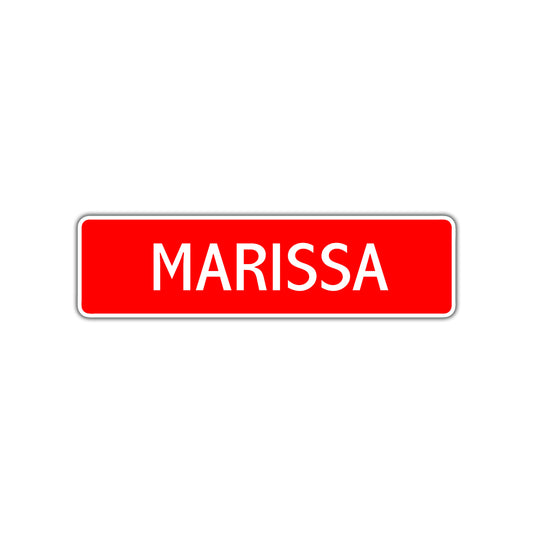 Marissa Street Sign