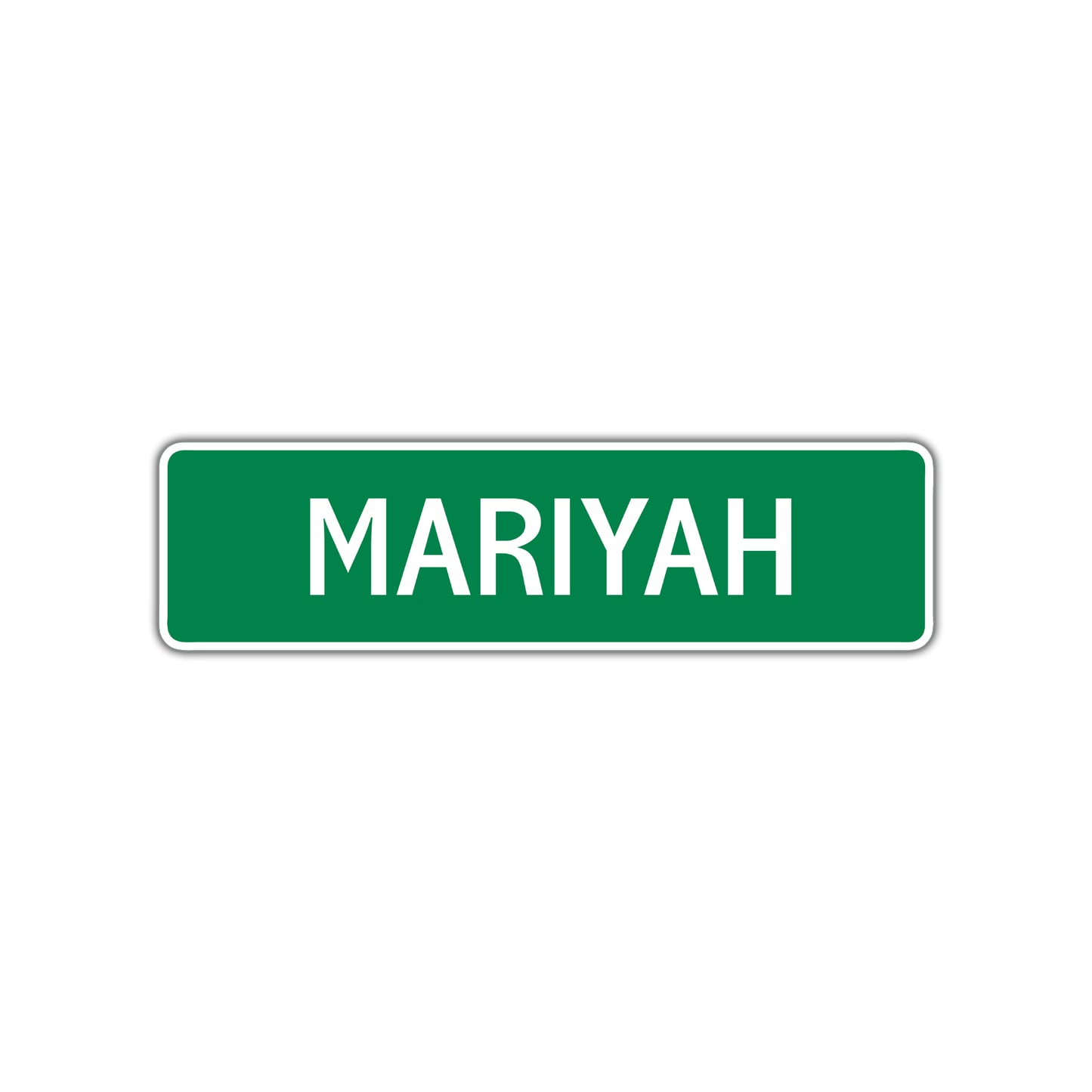 Mariyah Street Sign