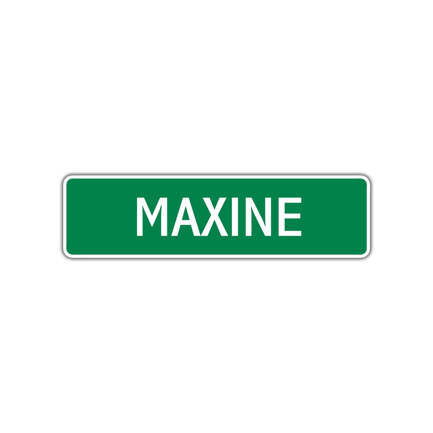 Maxine Street Sign