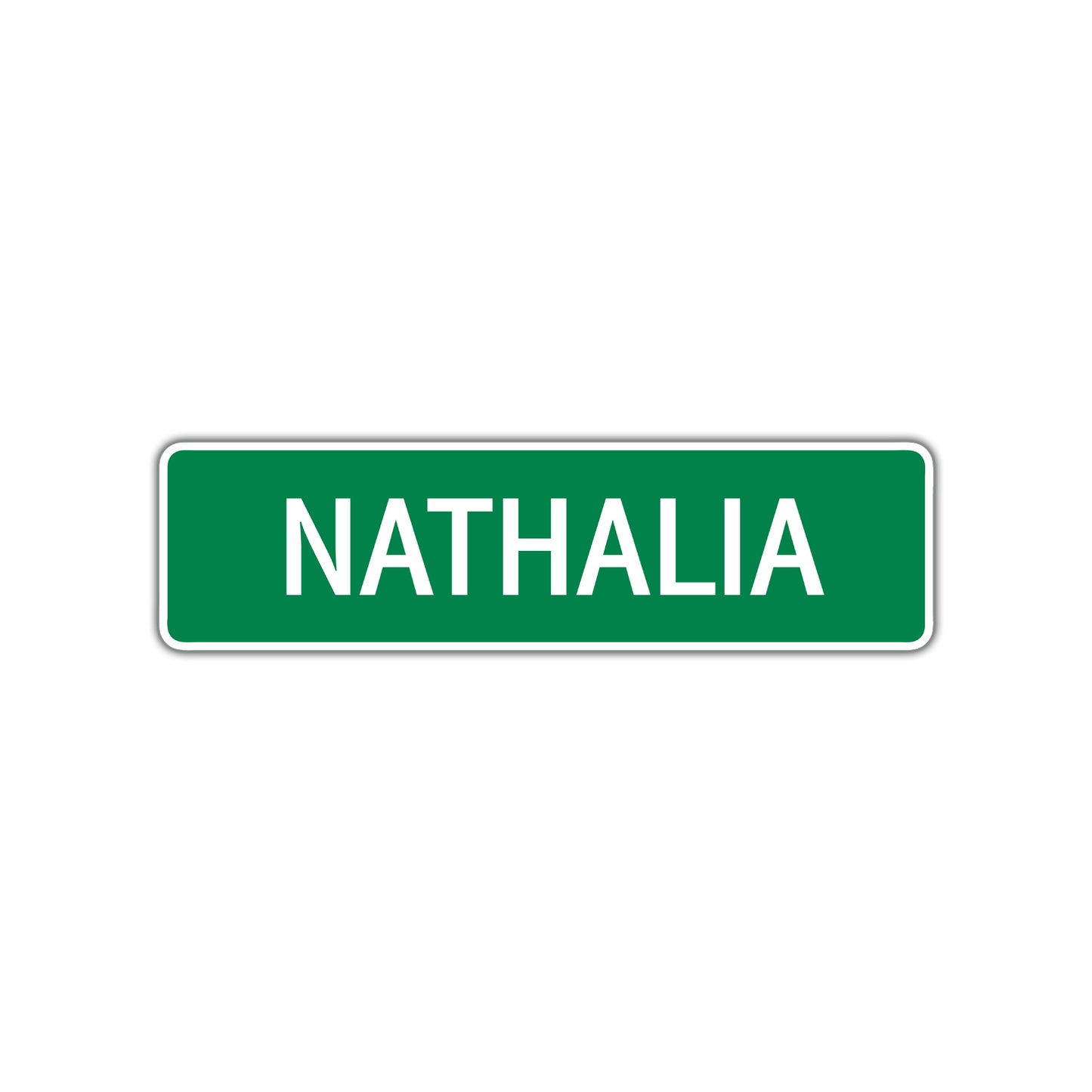 Nathalia Street Sign