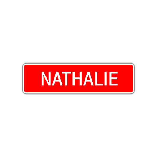 Nathalie Street Sign