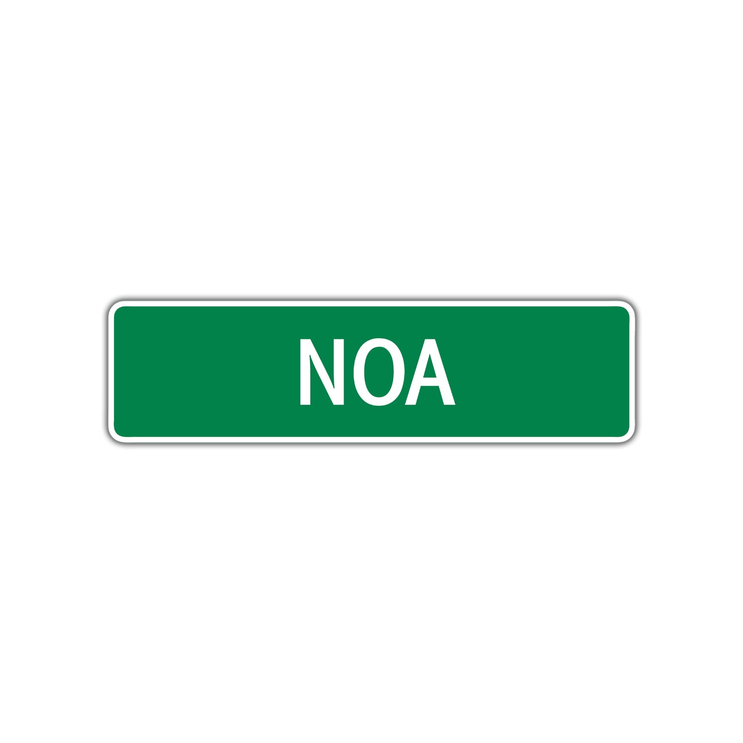 Noa Street Sign