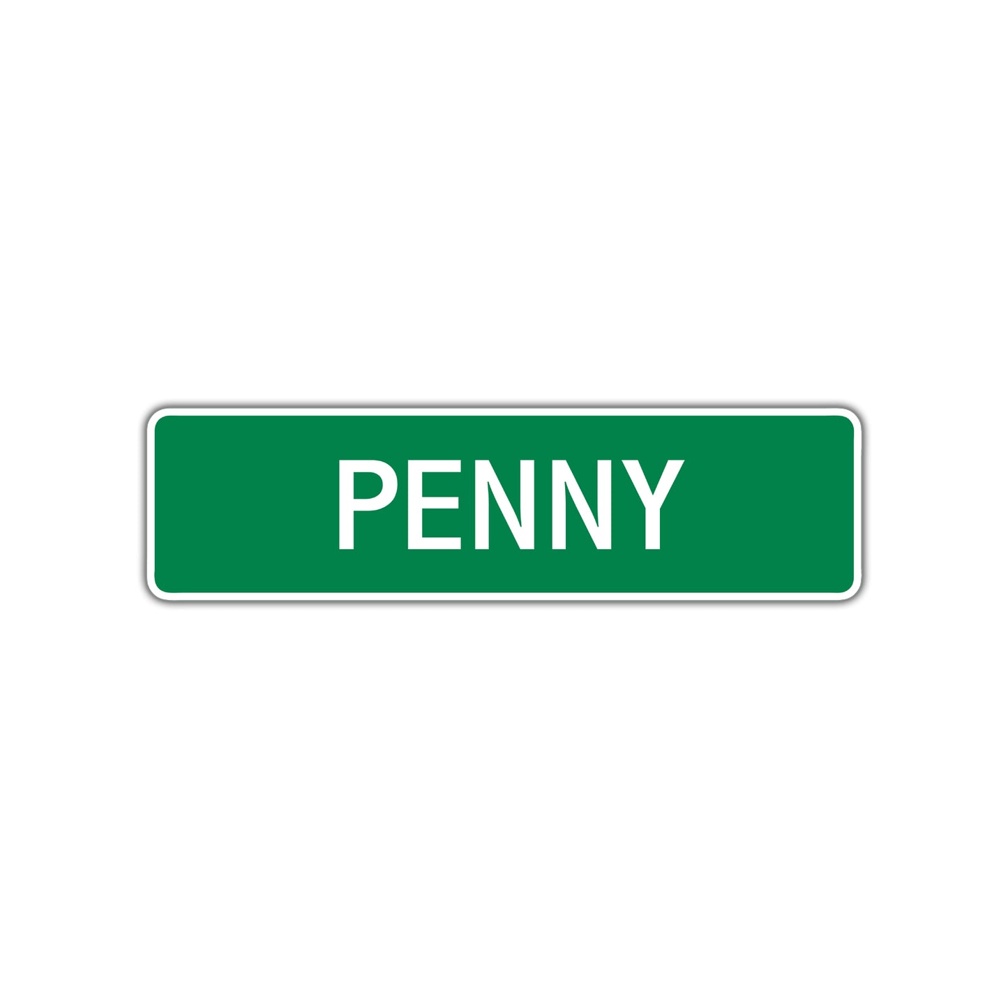 Penny Street Sign