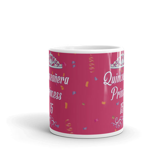 Quinceanera Princess 15 Custom Cup