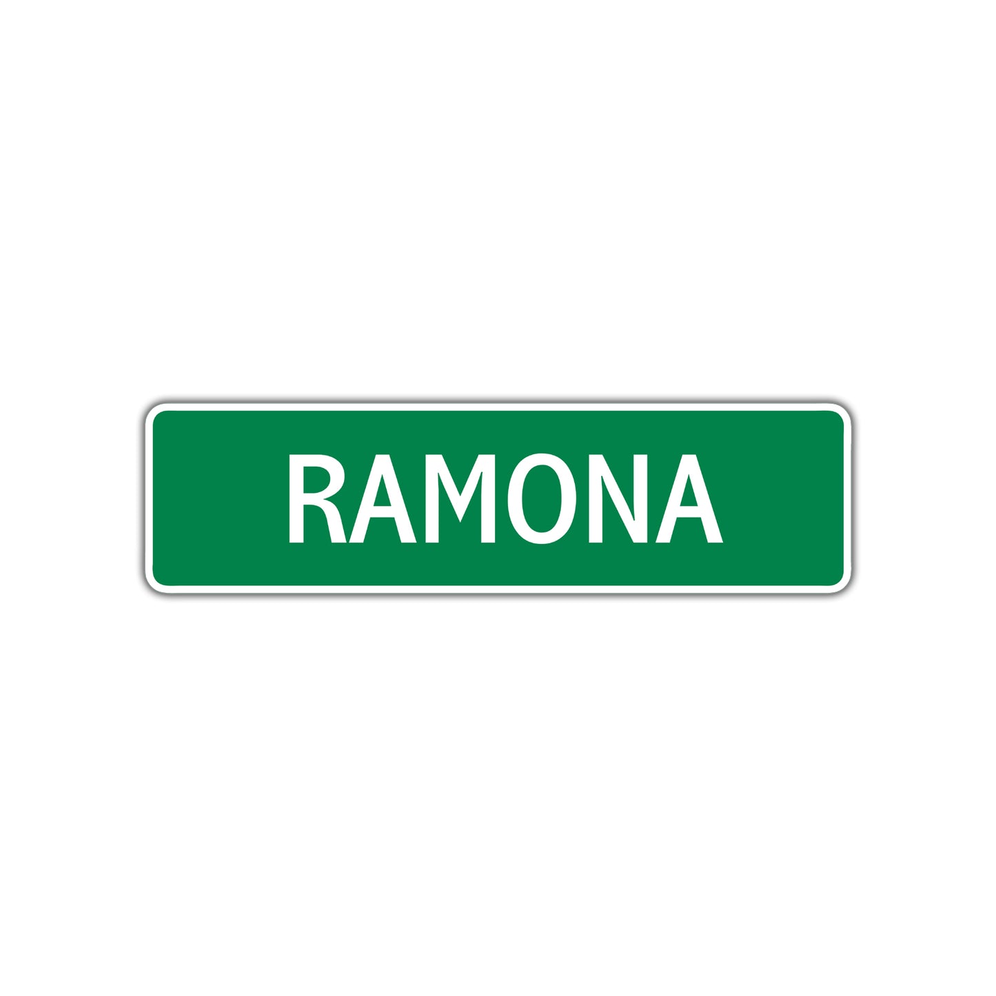 Ramona Street Sign