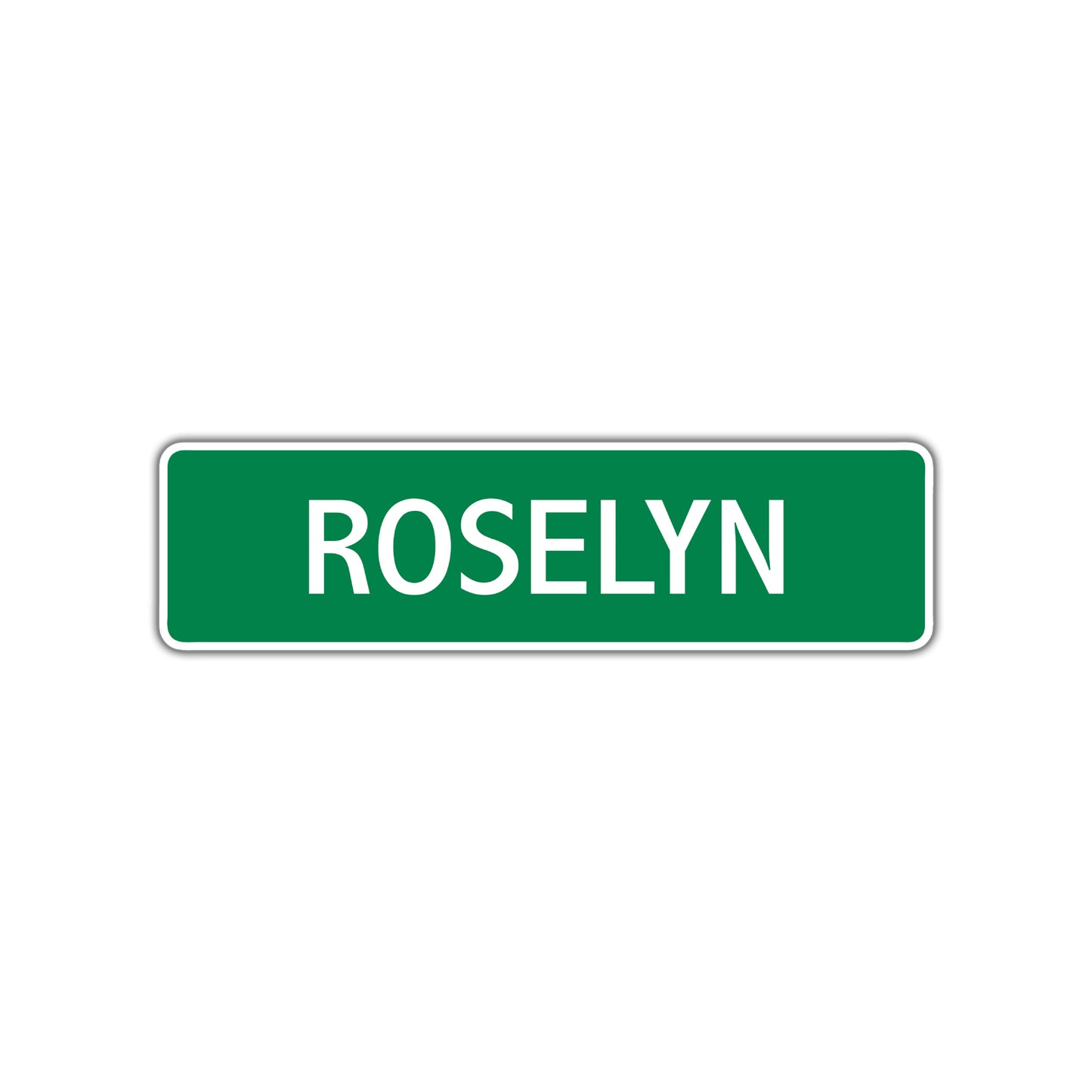 Roselyn Street Sign