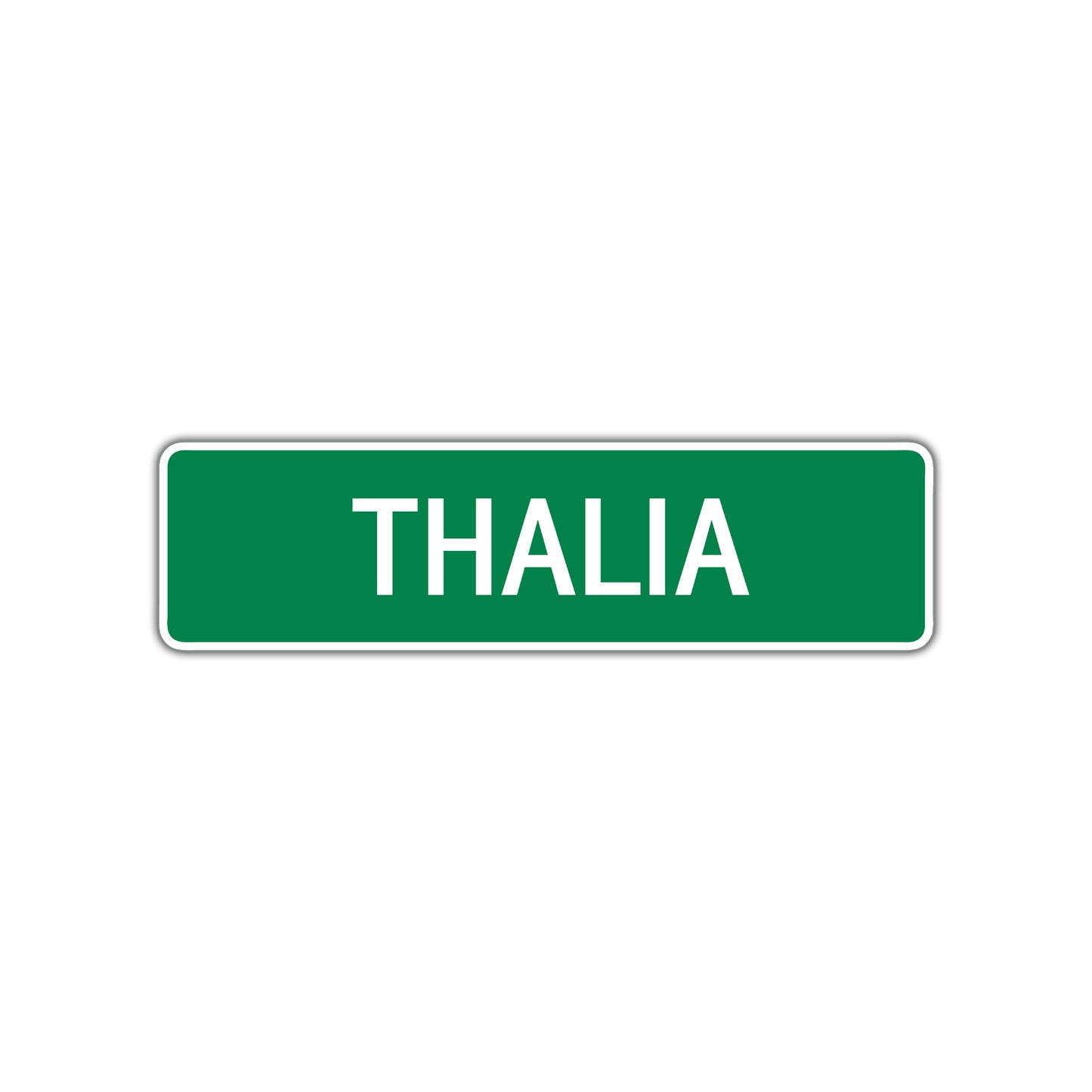 Thalia Street Sign
