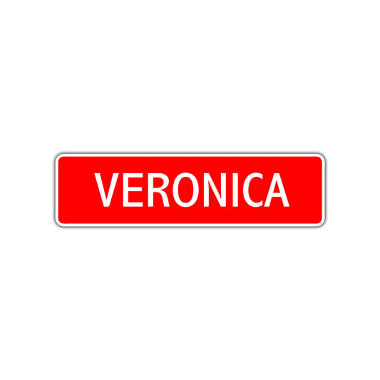 Veronica Street Sign