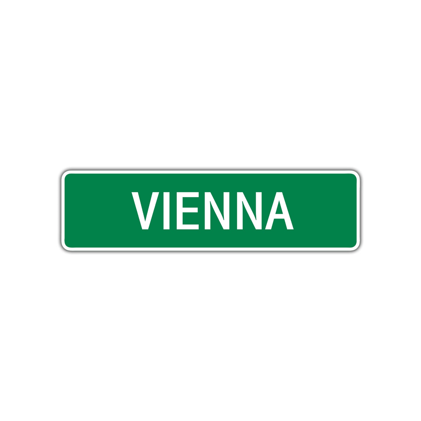 Vienna Street Sign