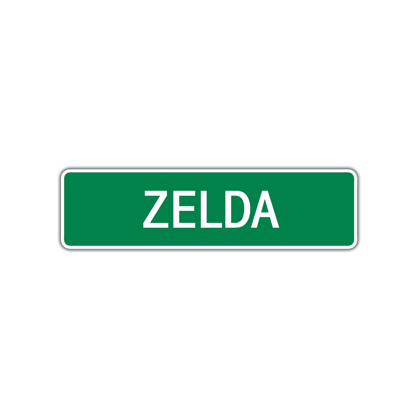 Zelda Street Sign