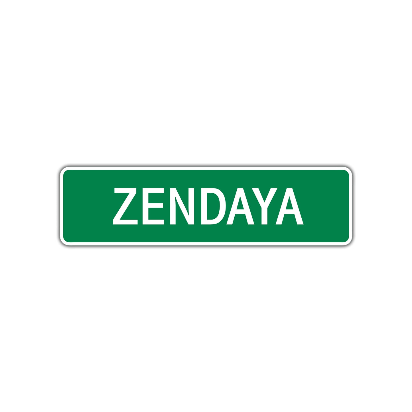 Zendaya Street Sign