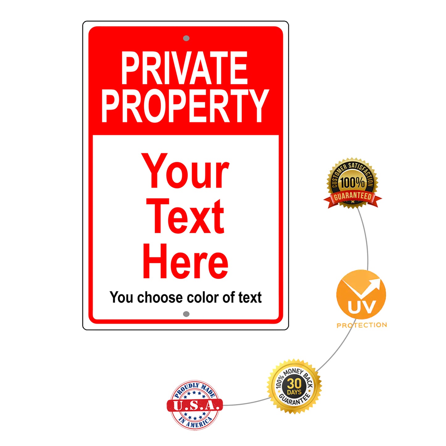 Private Property Custom Sign