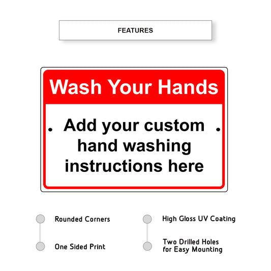 Wash Your Hands Sign