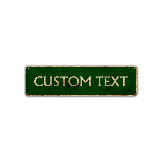 Custom Text Sign