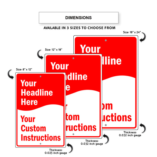 Your Headline Here sign