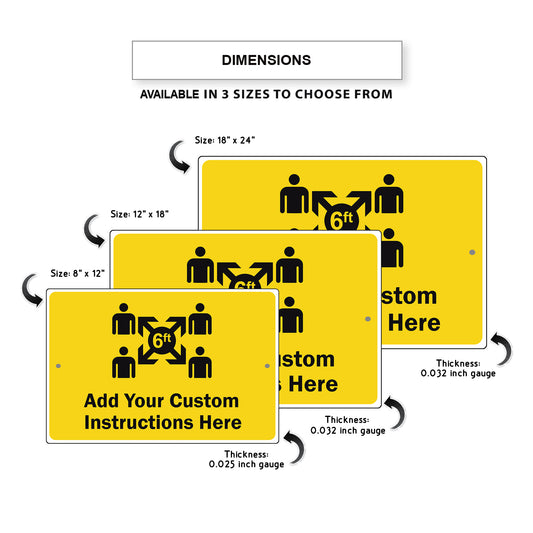 Add Your Custom Instruction Here Sign