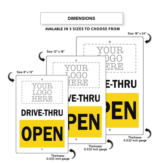 Drive-Thru Open Sign