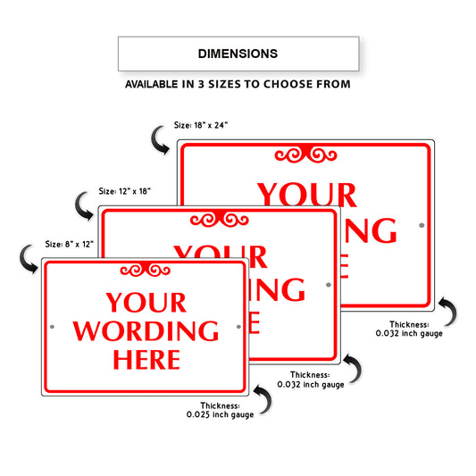 Your Wording Here Sign