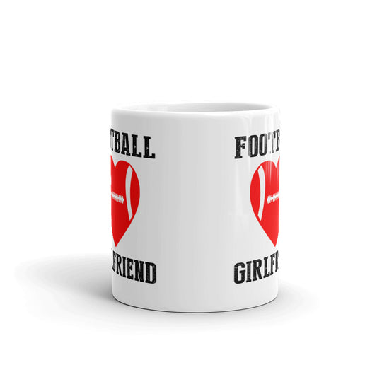 Football Girlfriend Valentine Day Coffee Tea Cup Ceramic Mug Best Gift For Lovers