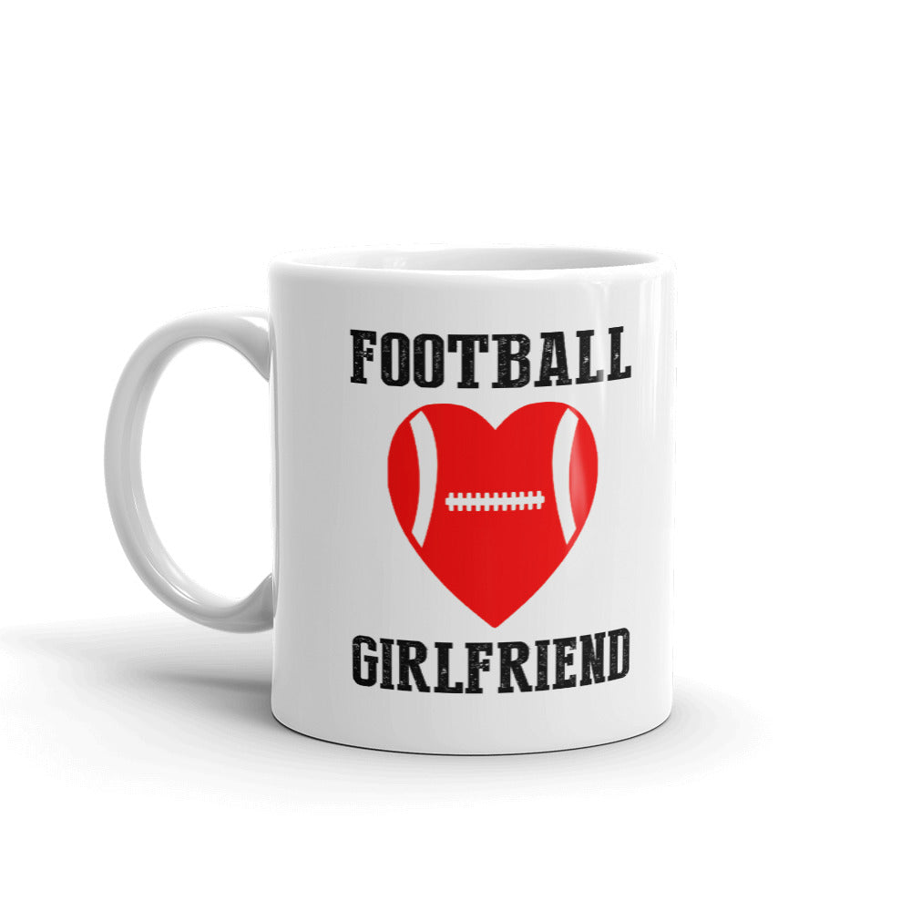 Football Girlfriend Valentine Day Coffee Tea Cup Ceramic Mug Best Gift For Lovers