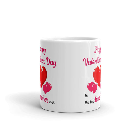 Happy Valentine Day Coffee Tea Cup Ceramic Mug Best Gift For Lovers