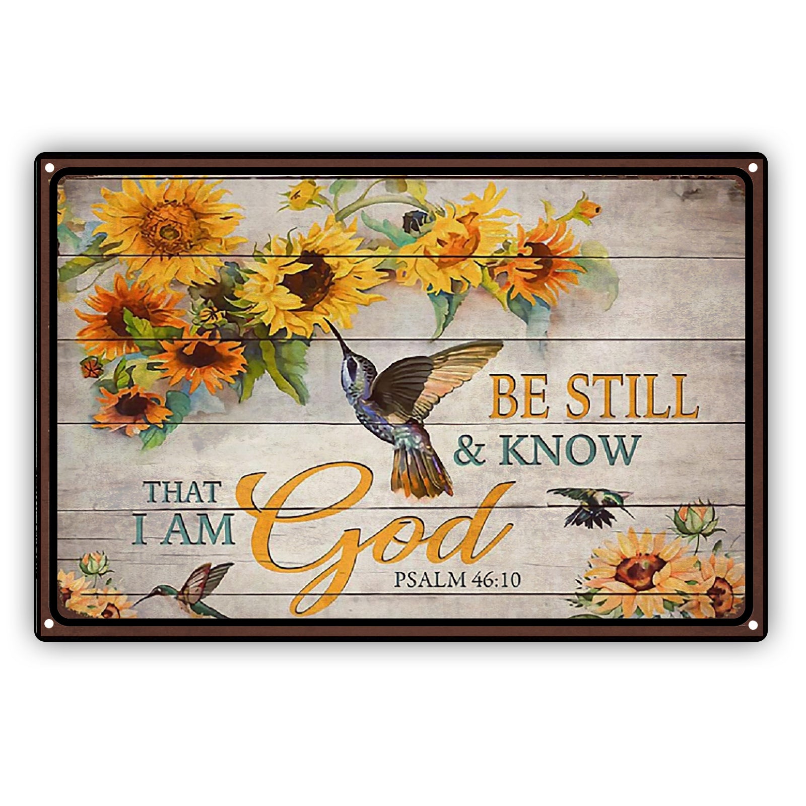 Be Still And Know That I Am God Sign