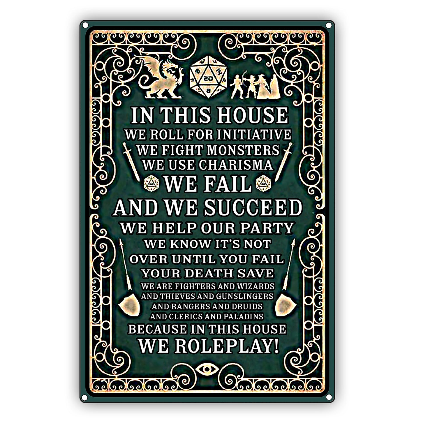 Ancient Animal Hunter Vintage Sign