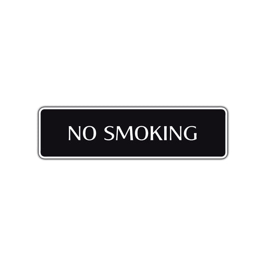 No Smoking Vape Road Aluminum Metal Novelty Street Plate Sign Wall Gift Decor