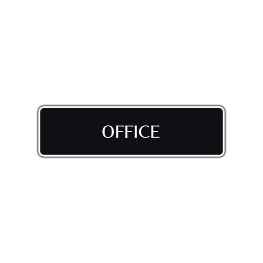 Office Road Aluminum Metal Novelty Street Plate Sign Wall Gift Decor