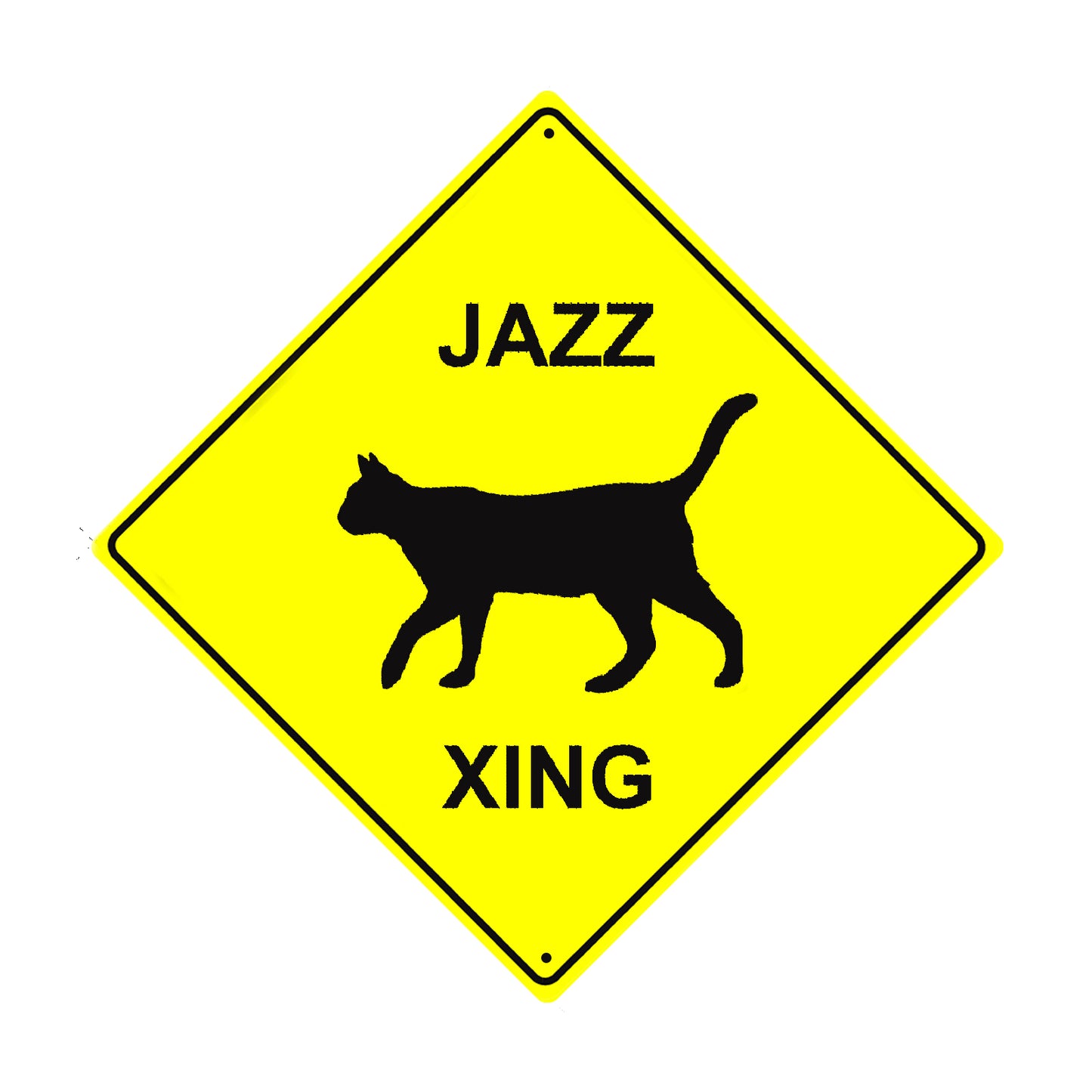 Jazz Kitten Diamond Sign
