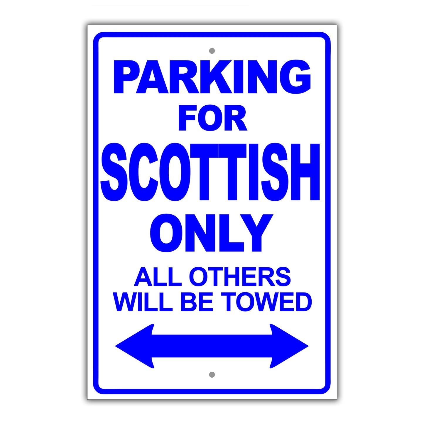 Parking For Aghan Only All Others Will Be Towed Country Citizens Car Parking Street Aluminum Metal Novelty Sign Plate
