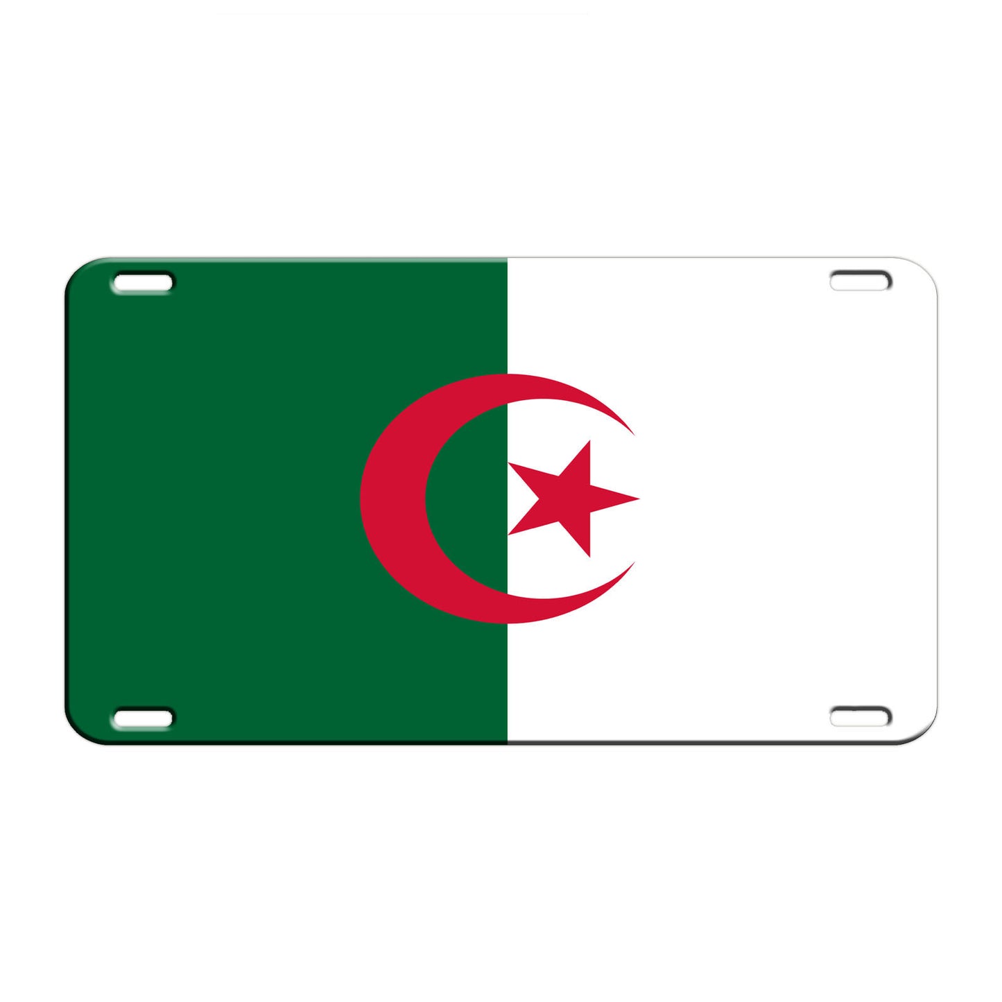 Algeria Country Flag License Novelty Plate Aluminum Metal Sign