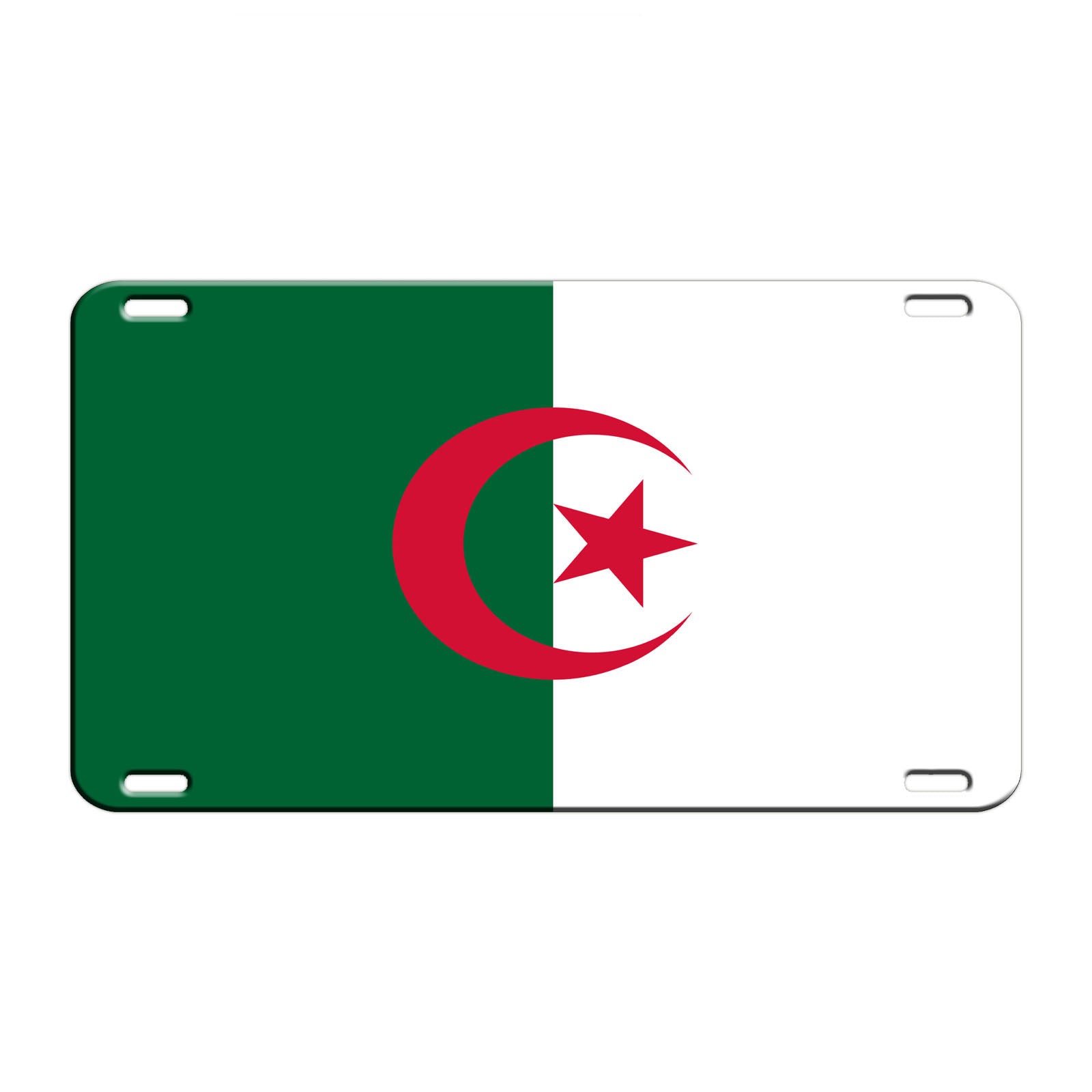Algeria Country Flag License Novelty Plate Aluminum Metal Sign