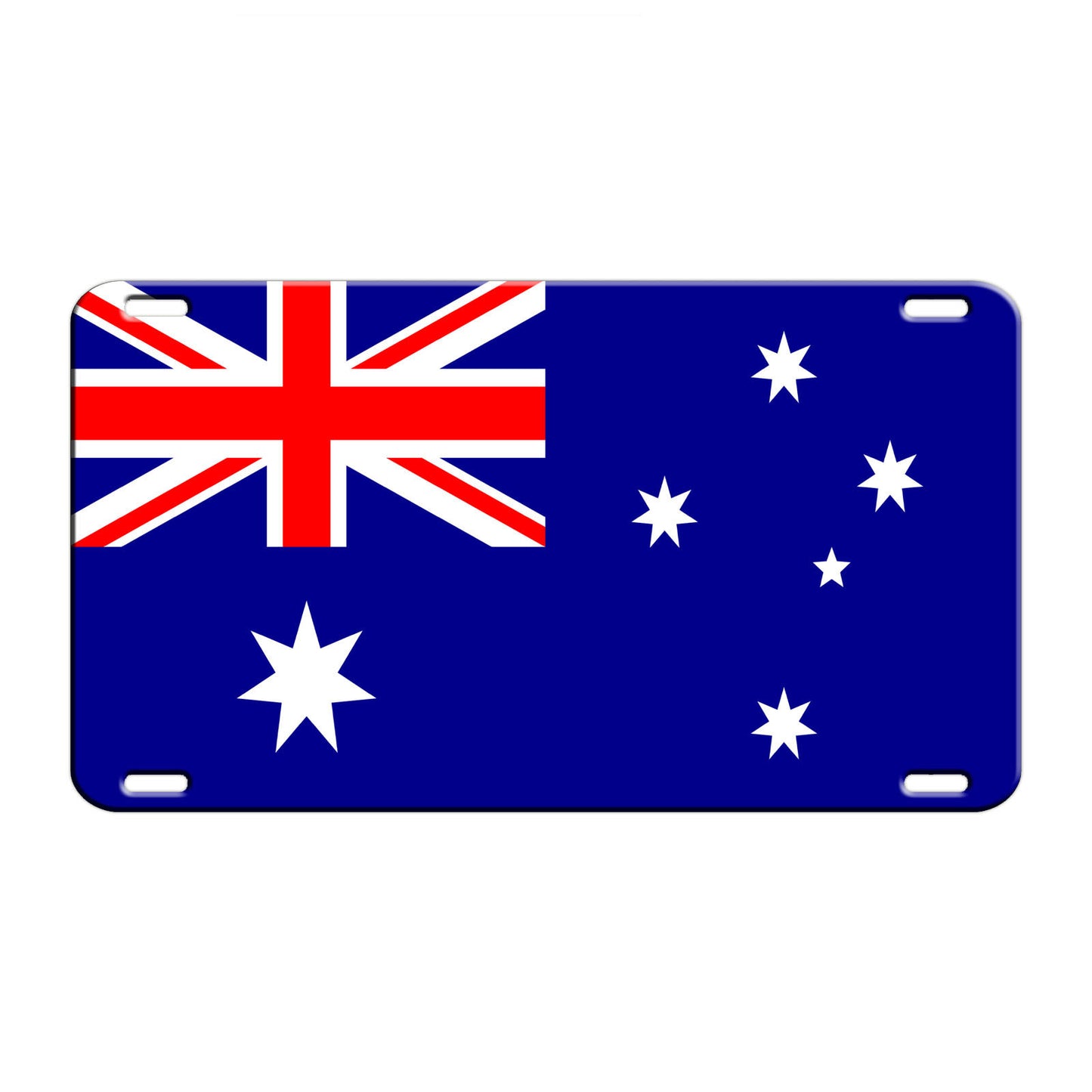 Australia Country Flag License Novelty Plate Aluminum Metal Sign