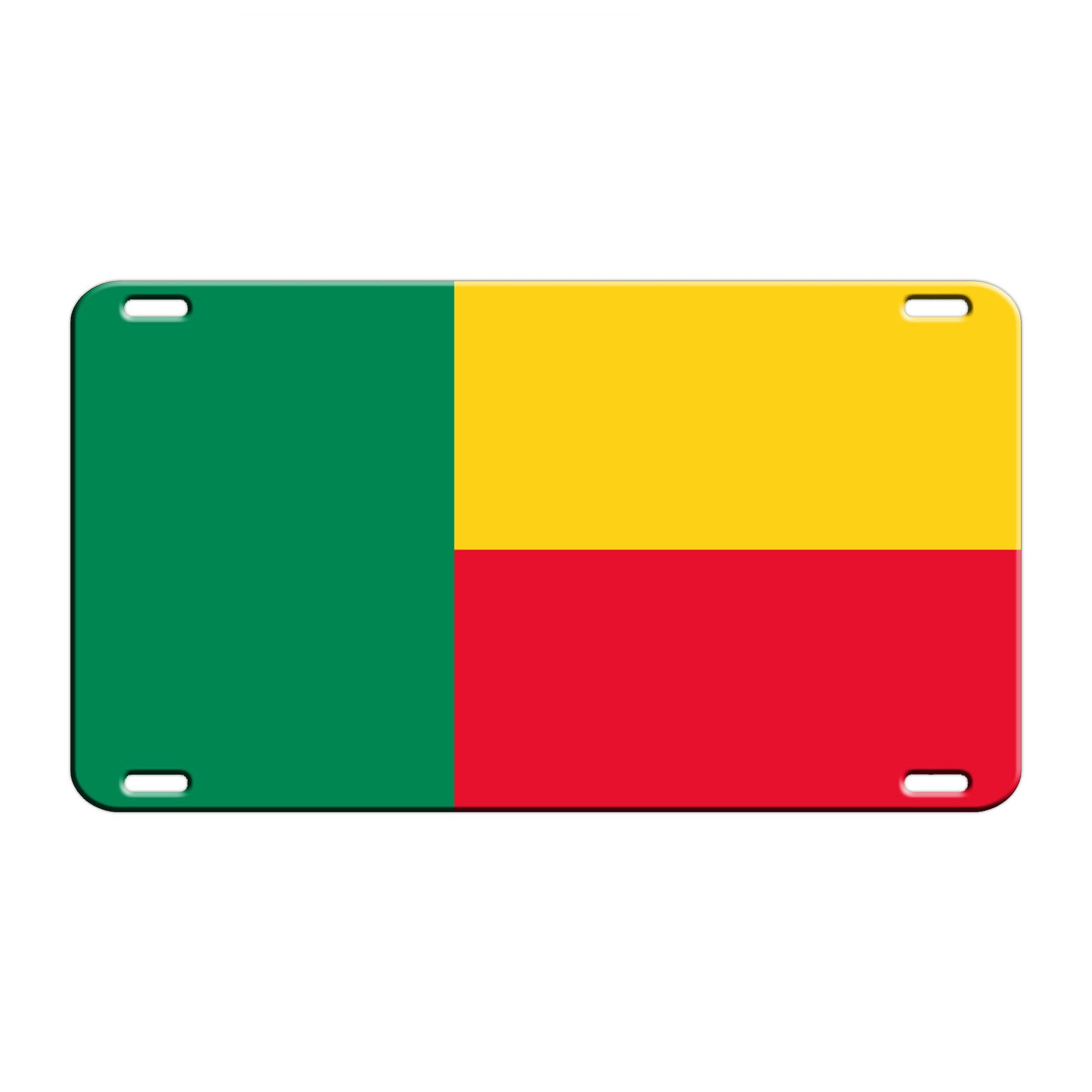 Benin Country Flag License Novelty Plate Aluminum Metal Sign