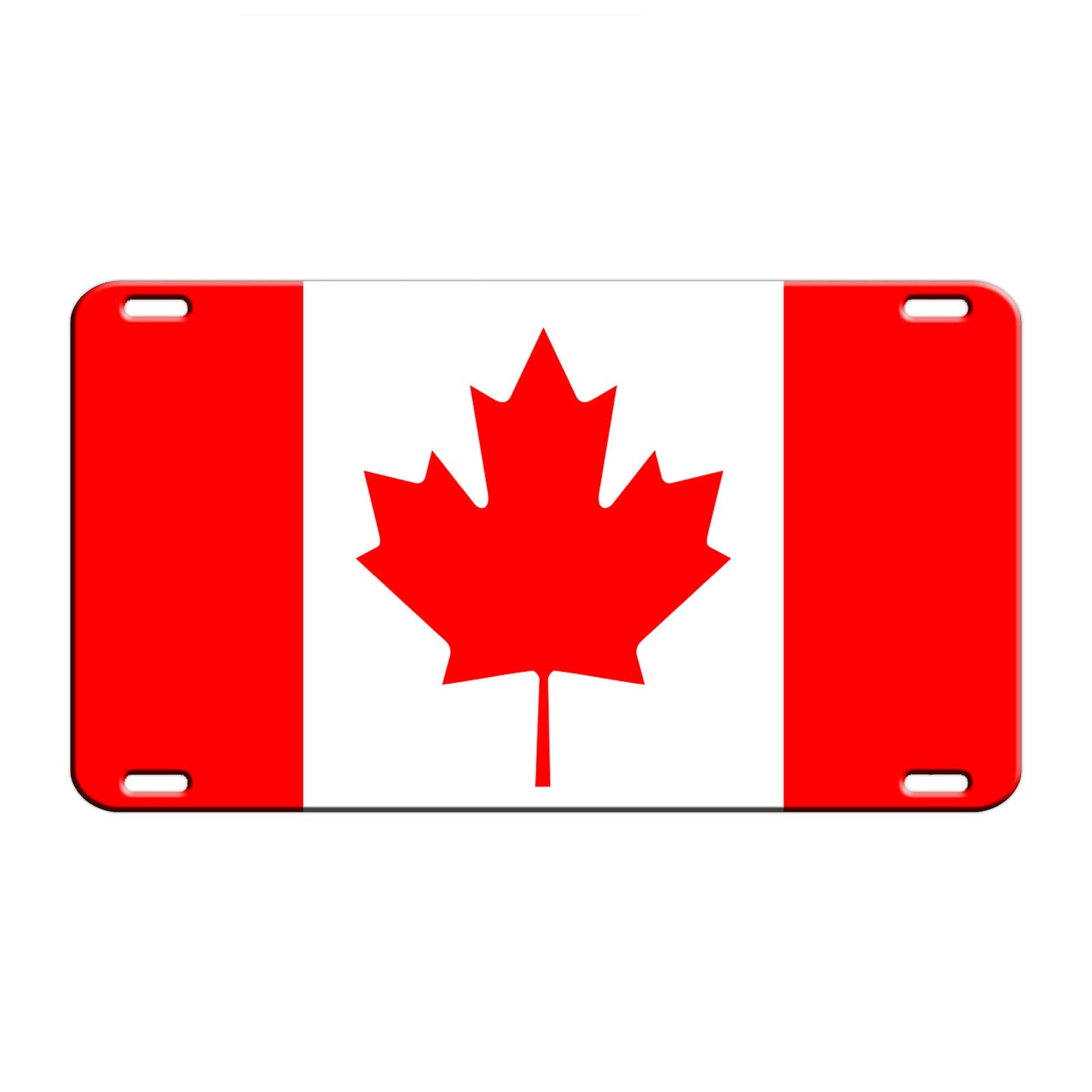 Canada Country Flag License Novelty Plate Aluminum Metal Sign
