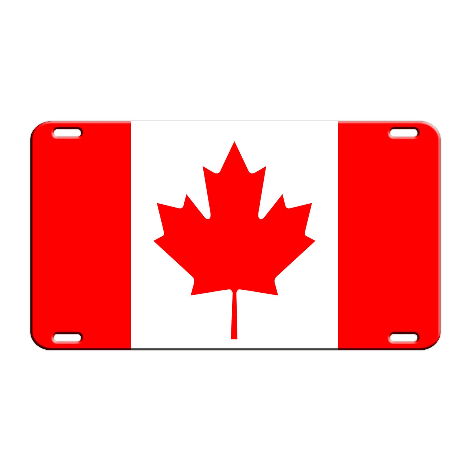Canada Country Flag License Novelty Plate Aluminum Metal Sign