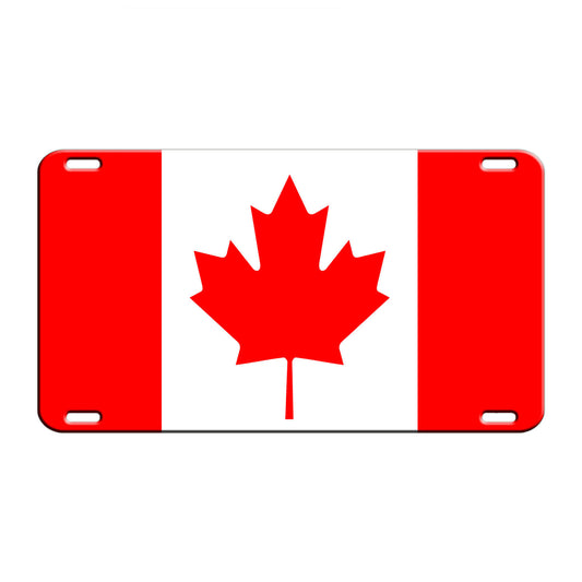 Canada Country Flag License Novelty Plate Aluminum Metal Sign