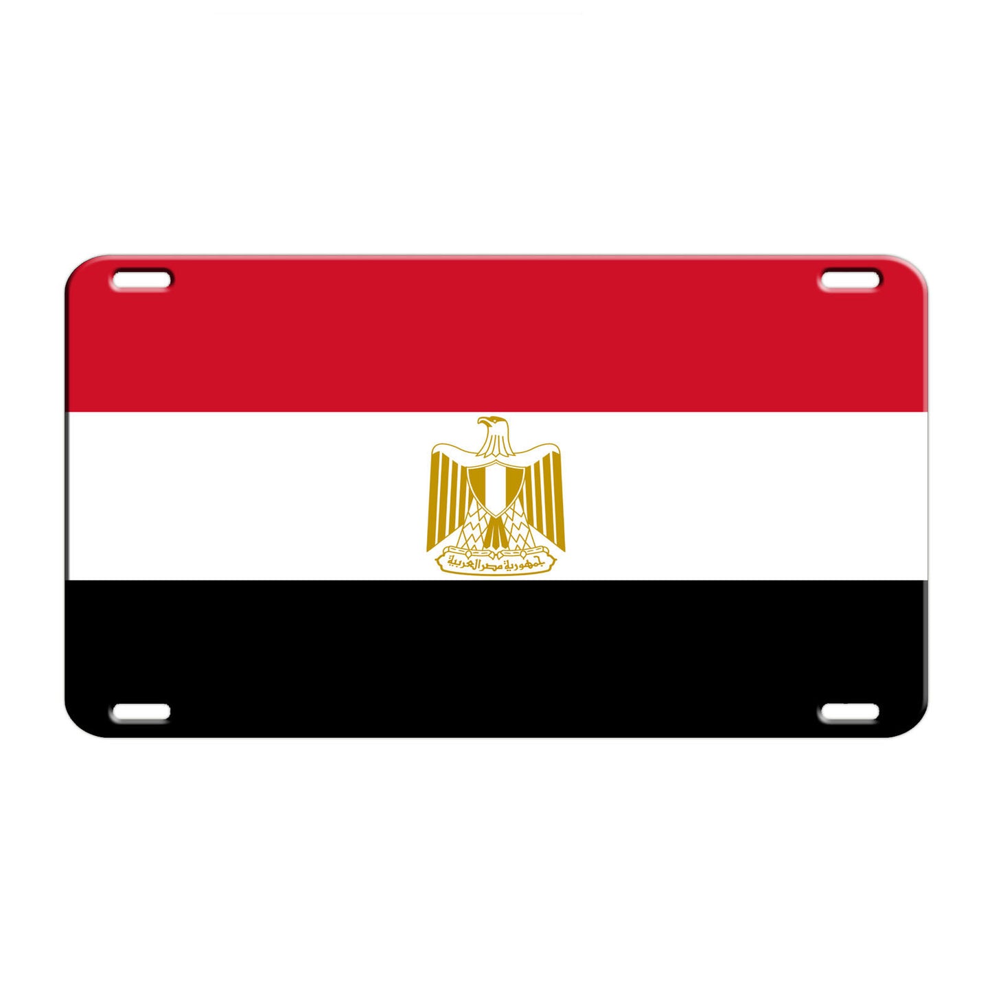 Egypt Country Flag License Novelty Plate Aluminum Metal Sign