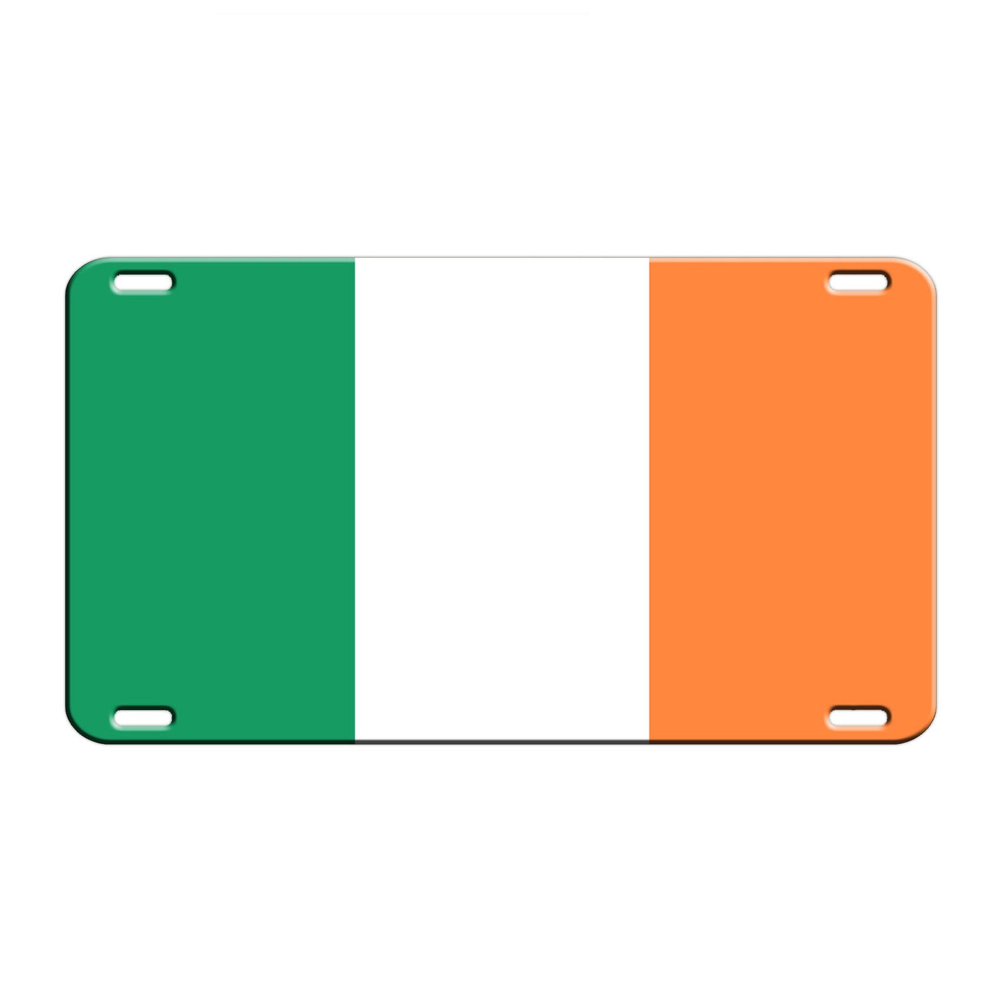 Ireland Country Flag License Novelty Plate Aluminum Metal Sign