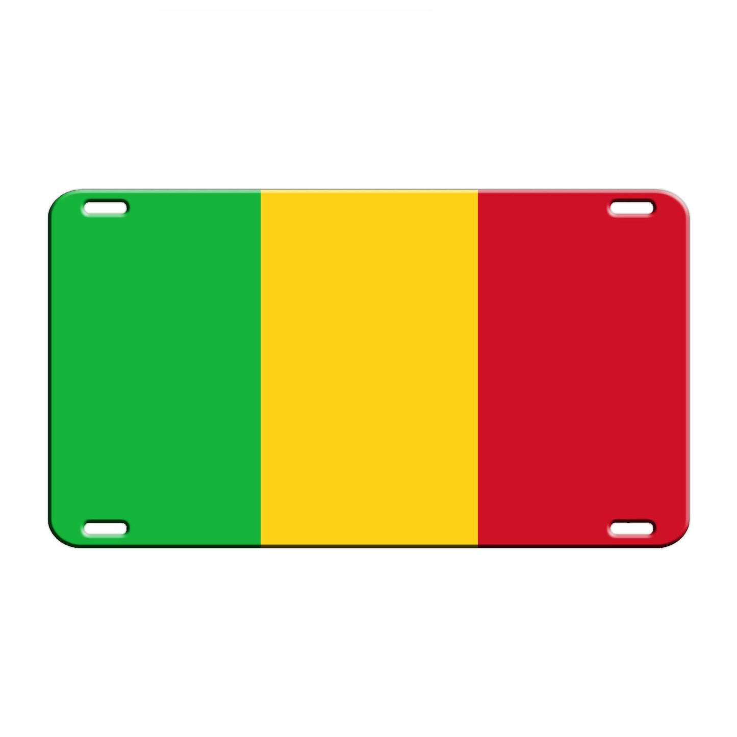 Mali Country Flag License Novelty Plate Aluminum Metal Sign