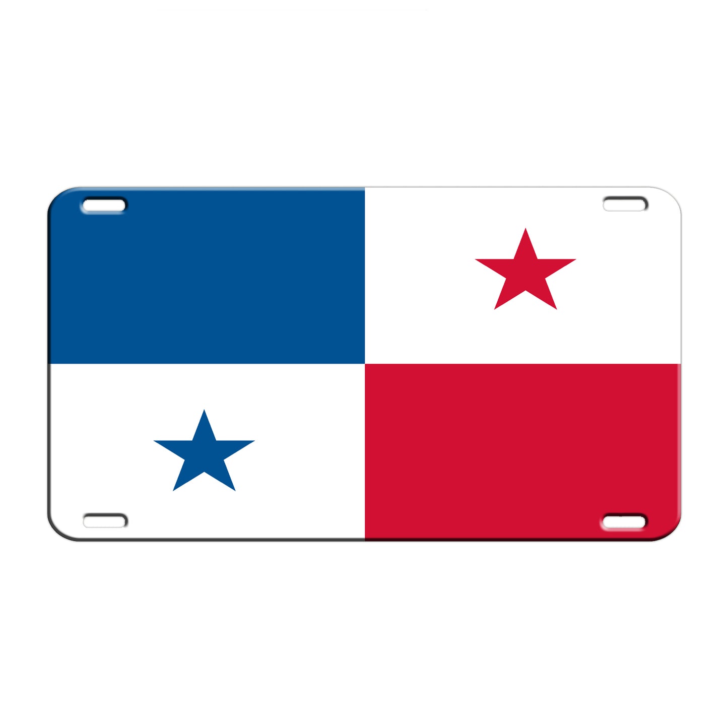 Panama Country Flag License Novelty Plate Aluminum Metal Sign