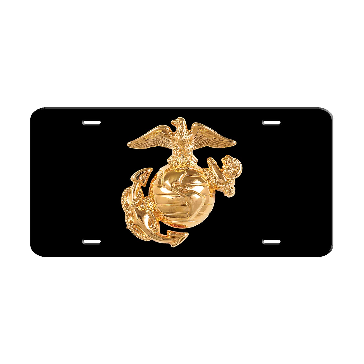 USMC United States Marine Corp License Novelty Plate Aluminum Metal Sign