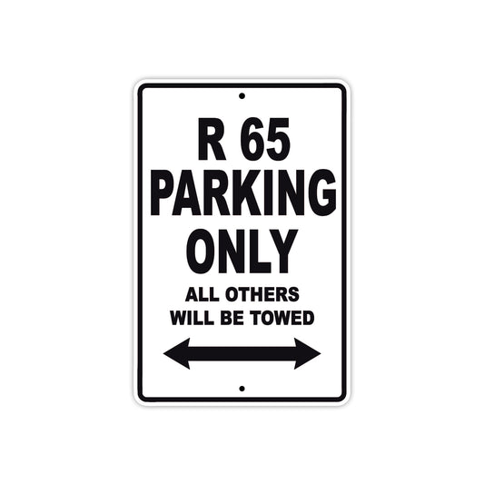 BMW R 65 Parking Only All Others Will Be Towed Aluminum Decor Garage Sign