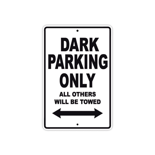 Ducati Dark Parking Only All Others Will Be Towed Aluminum Decor Garage Sign