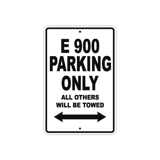 Ducati E 900 Parking Only All Others Will Be Towed Aluminum Decor Garage Sign