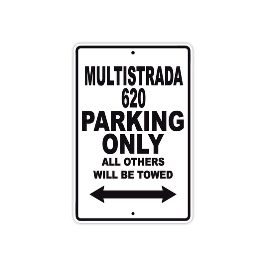 Ducati Multistrada 620 Parking Only All Others Will Be Towed Aluminum Decor Garage Sign