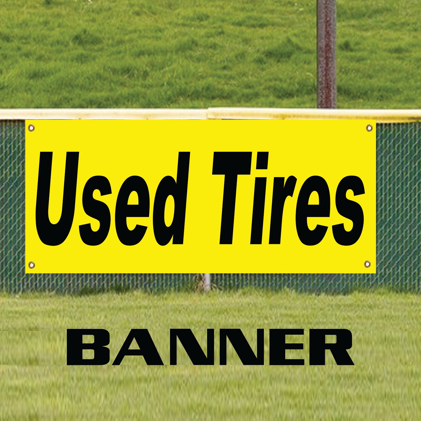 Buy Used Tires Marketing Advertising Vinyl Banner Sign